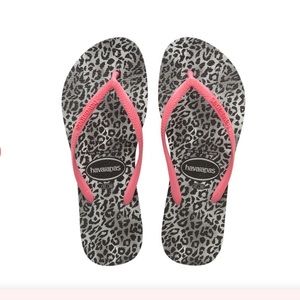 🔥CLEARANCE🔥 Havaianas Slim Leopard 🐆 Flip Flops 🩴